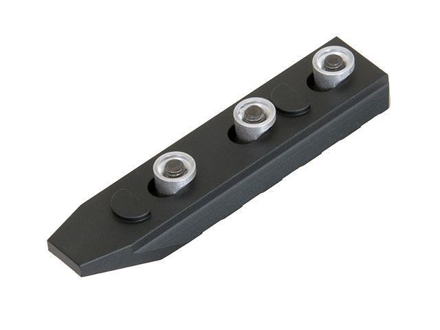 5 Slotowa szyna Picatinny do łoża przedniego w systemie Key-Mod - Black [Castellan] (для страйкболу) AS.M026-BK фото