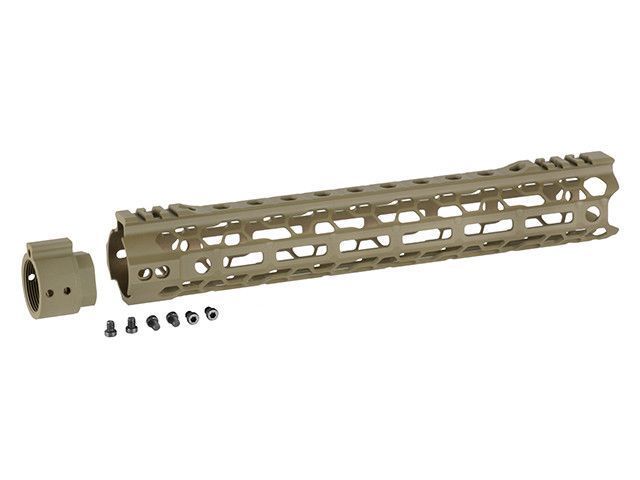 12,5" цівка скелетне MLOCK - Dark Earth [Kublai] (для страйкболу) AS.R178M12-DE фото