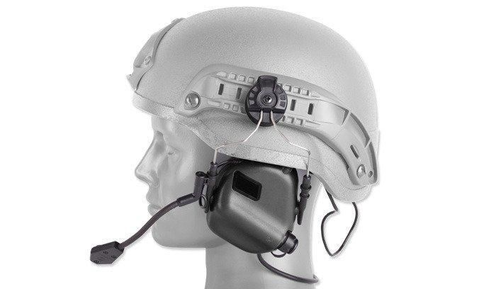 Earmor - M32H Mod 1 Tactical Communication Headset for Helmets - Black (для страйкболу) 16760 фото