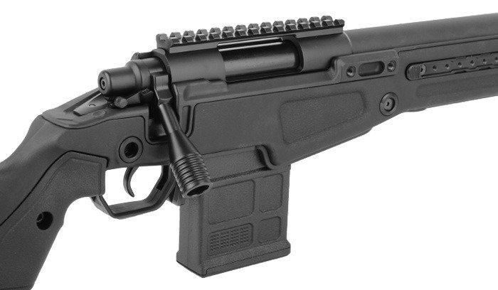 Action Army - AAC T10 Sniper Rifle airsoft - Black - AAC21 BLK (для страйкбола) 19462 фото