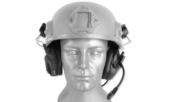 Earmor - M32H Mod 1 Tactical Communication Headset for Helmets - Black (для страйкболу) 16760 фото