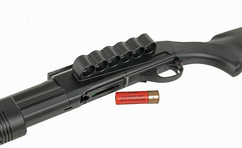 Страйкбольний дробовик CM.356 Tactical &mdash; Black [CYMA] FB4048 фото
