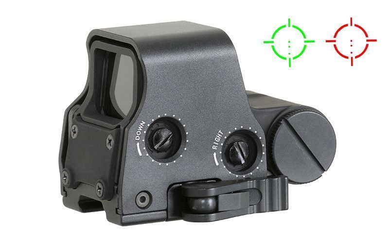 Коліматор Holo mod.X - Black [PCS] (для страйкболу) CL2-0038 фото
