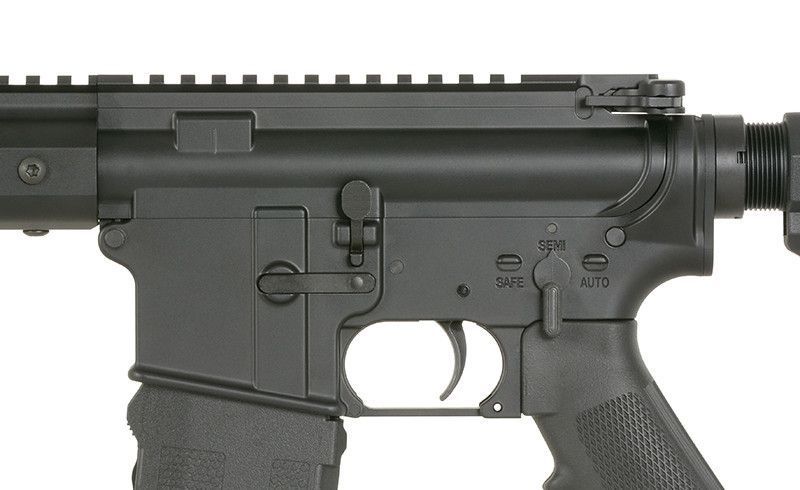 Страйкбольний карабін AR-15 G106 GBB MWS 9" SQB (Green Gas) - Black [Double Eagle] (для страйкболу) G106-E1-BK фото
