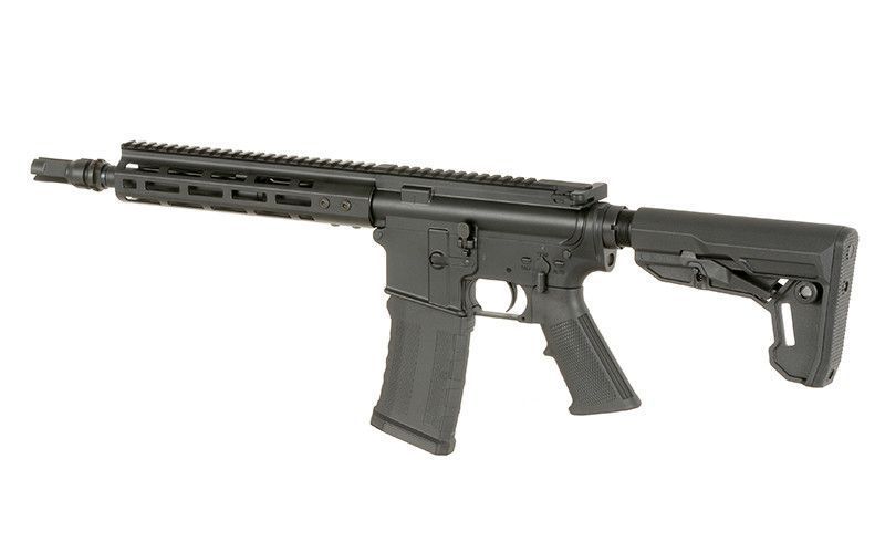 Страйкбольний карабін AR-15 G106 GBB MWS 9" SQB (Green Gas) - Black [Double Eagle] (для страйкболу) G106-E1-BK фото