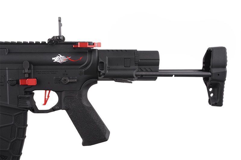 Штурмовая винтовка Avalon Leopard CQB - Black/Red [VFC] (для страйкбола) VFC-01-018133 фото
