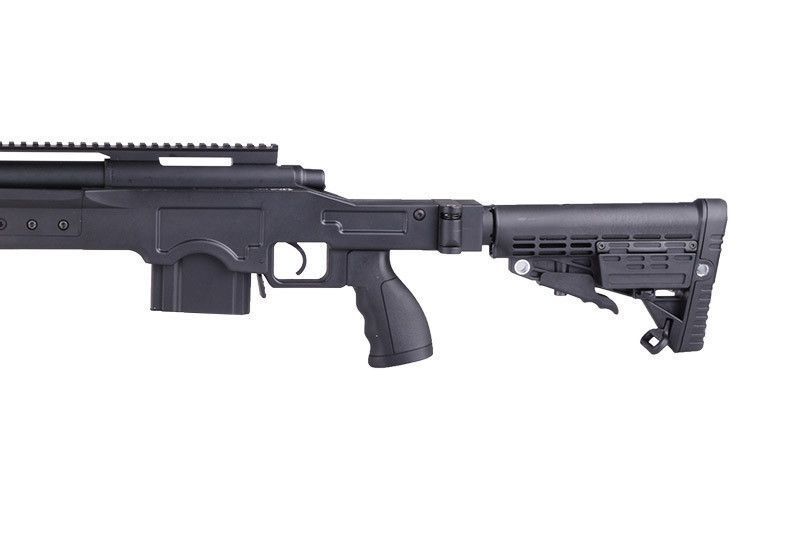 Страйкбольная винтовка снайперская MB4412A - black [WELL] (для страйкбола) WEL-03-009597 фото