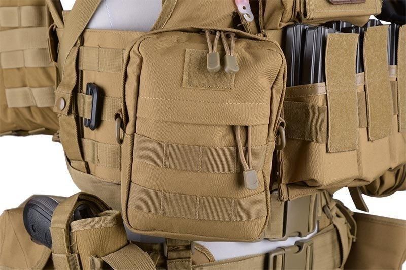 Ładownica cargo z kieszonką - czarna [GFC Tactical] (для страйкболу) GFT-19-018856 фото
