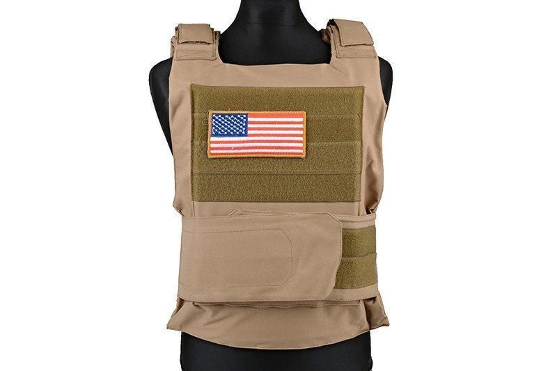 Жилет тактический (разгрузочный) Personal Body Armor - tan [GFC Tactical] (для страйкбола) GFT-18-000887 фото