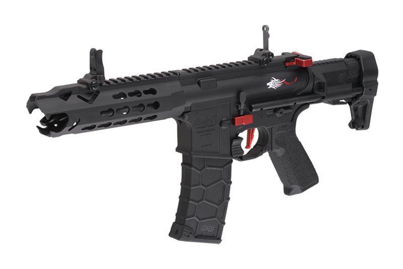 Штурмовая винтовка Avalon Leopard CQB - Black/Red [VFC] (для страйкбола) VFC-01-018133 фото