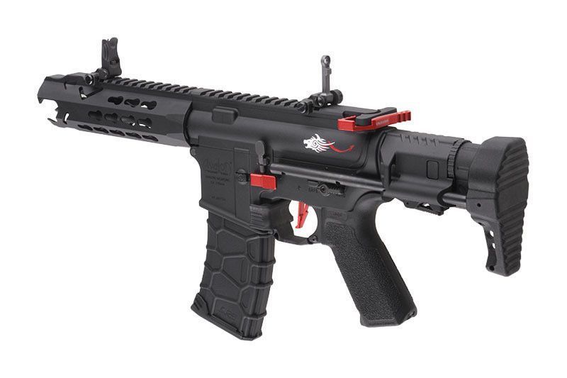Штурмовая винтовка Avalon Leopard CQB - Black/Red [VFC] (для страйкбола) VFC-01-018133 фото