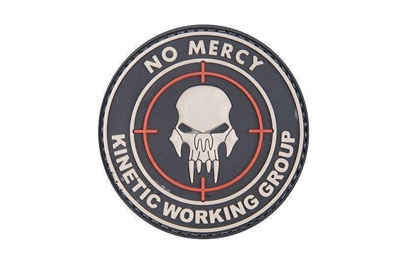 Naszywka 3D - NO MERCY &ndash; KINETIC WORKING GROUP - Black [GFC Tactical] (для страйкболу) GFT-30-004686 фото
