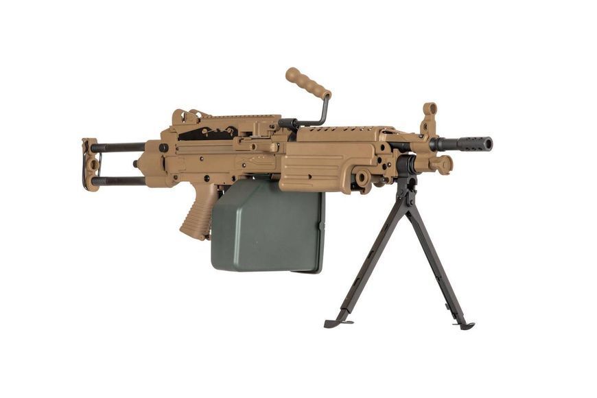 Кулемет SA-249 PARA CORE&trade; - tan [Specna Arms] (для страйкболу) SPE-01-028615 фото