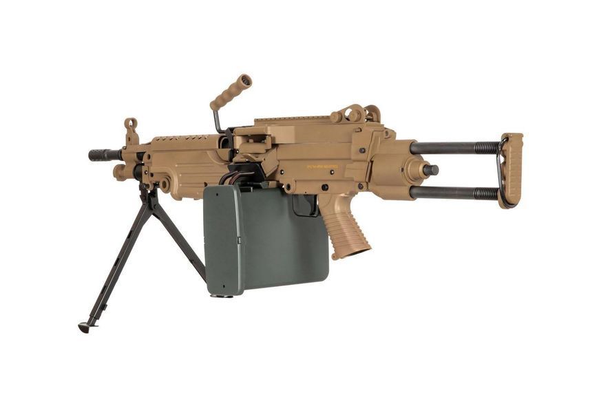Кулемет SA-249 PARA CORE&trade; - tan [Specna Arms] (для страйкболу) SPE-01-028615 фото