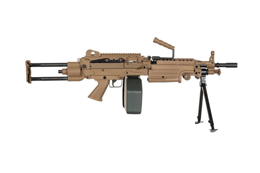 Кулемет SA-249 PARA CORE&trade; - tan [Specna Arms] (для страйкболу) SPE-01-028615 фото