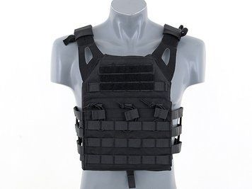 Легкий Jump Plate Carrier з аналогом балістичних пластин - BLACK [Emerson] (для страйкболу) EM7344F фото