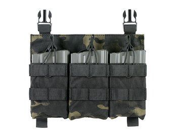 Buckle Up potr&oacute;jna ładownica na magazynki SR25/AR-10/M14/SCAR-H - MULTICAM BLACK [8FIELDS] M51613250-MB фото