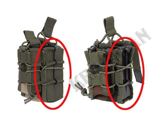Wielofunkcyjna ładownica na magazynki do pistoletu - Black [8FIELDS] (для страйкбола) M51613089-BK фото