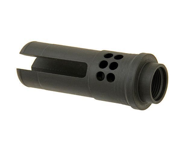 Сталевий полум'ягасник для гвинтівок kal. 5.56mm [Castellan] (для страйкболу) AS.H058 фото