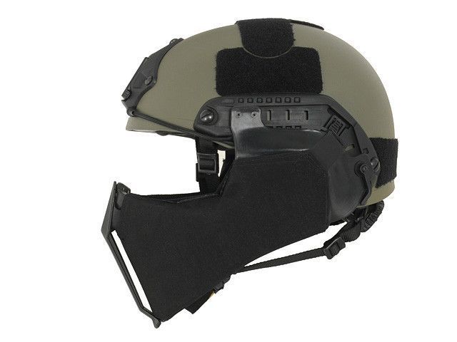 Osłona szczęki do hełmu/kasku - Black [FMA] (для страйкболу) TB1304-BK фото