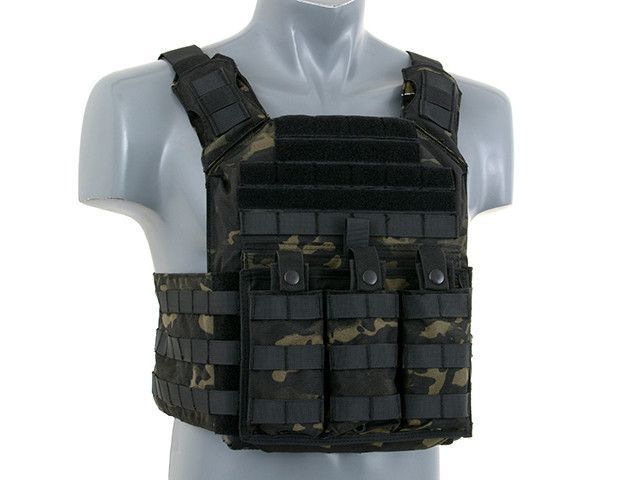 First Responder Plate Carrier с аналогам баллистических пластин - MULTICAM BLACK [8FIELDS] M51611028-1-MB фото