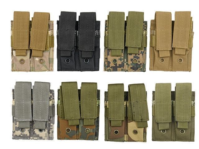 Подвійний подсумок для пістолетних магазинів - black [8FIELDS] (для страйкболу) M51613084-BK фото