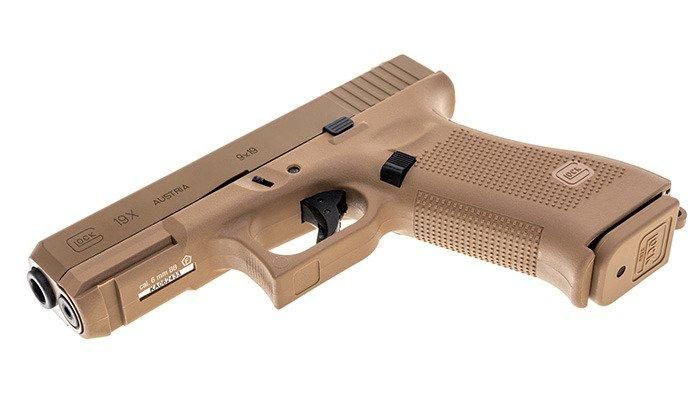 Umarex - Glock 19X Pistol airsoft - GBB - Coyote - 2.6459 (для страйкболу) 19600 фото
