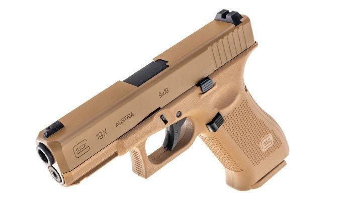 Umarex - Glock 19X Pistol airsoft - GBB - Coyote - 2.6459 (для страйкболу) 19600 фото