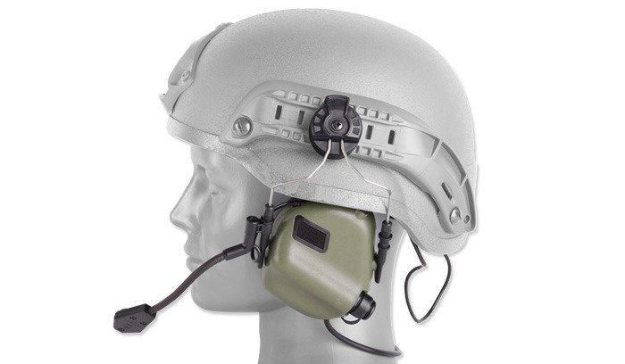 Earmor - M32H Mod 1 Tactical Communication Headset for Helmets - Foliage Green (для страйкбола) 16759 фото