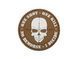 Нашивка ONE SHOT PVC 3 [8FIELDS] PVC PATCH-O.S.O.K-TAN фото 1