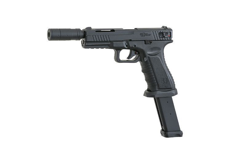 Długi Magazynek CO2 do pistoletu Dragonfly/Shark/ACP/Scorpion/Hornet [APS] (для страйкболу) AC063 фото