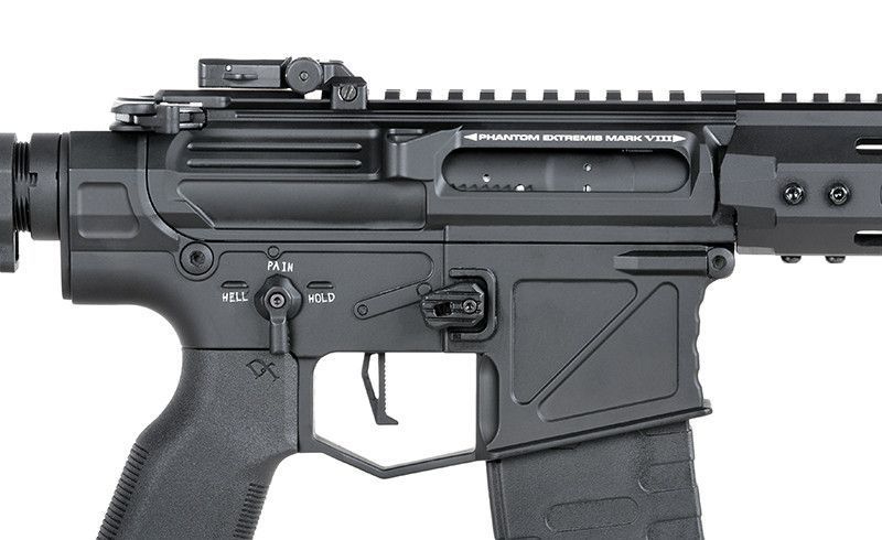 Phantom Extremis Rifle MK8 eSilver Edge - Black [APS] (для страйкбола) EMARKVIII-14.5 фото