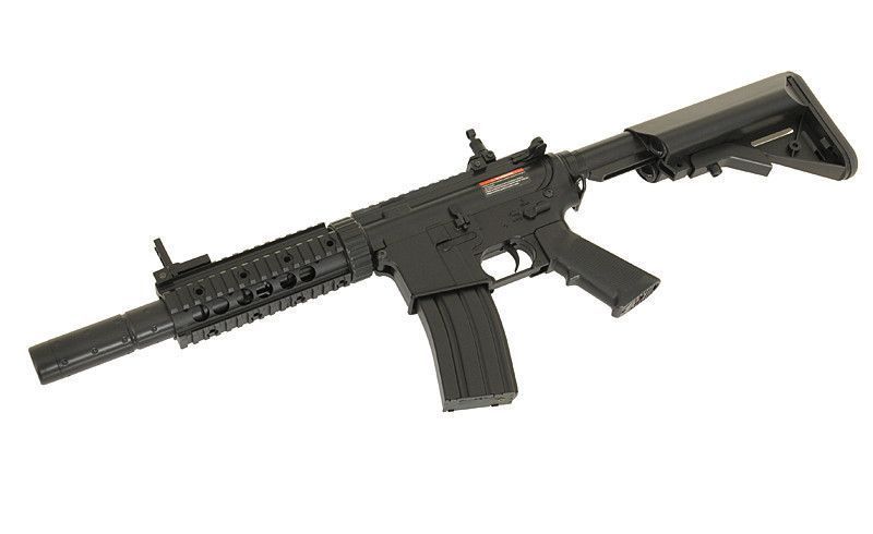 Карабин M4 CQB with silencer ABS CM.513 &ndash; Black [CYMA] FB3513BK фото