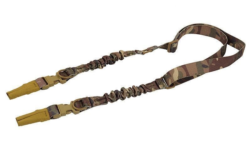 Wytrzymały pas nośny 2 lub 1-pkt Bungee - Multicam [CS] (для страйкболу) FBP1751-CP фото
