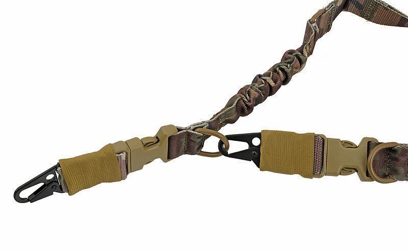 Wytrzymały pas nośny 2 lub 1-pkt Bungee - Multicam [CS] (для страйкболу) FBP1751-CP фото