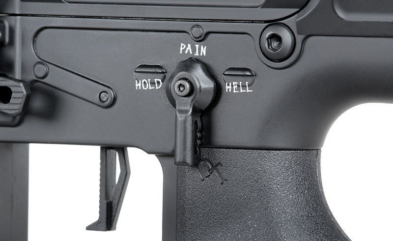 Phantom Extremis Rifle MK8 eSilver Edge - Black [APS] (для страйкбола) EMARKVIII-14.5 фото