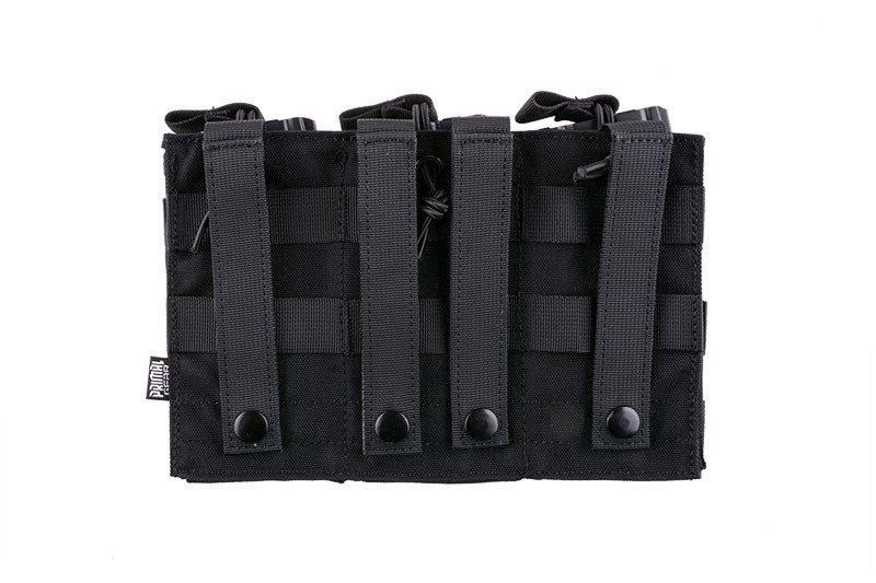 Потрійний подсумок Open I для магазинів AK/M4/G36 - black [Primal Gear] (для страйкболу) PRI-19-017402 фото