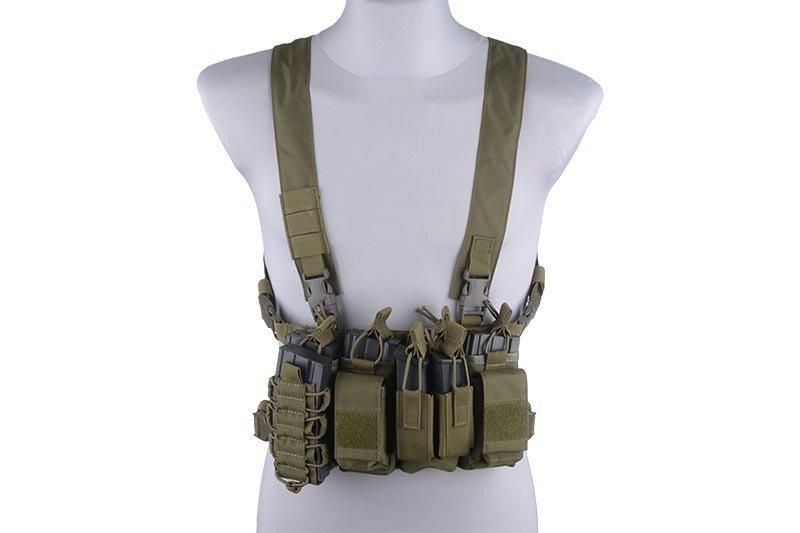 Розвантаження Fast Chest Rig - olive [GFC Tactical] (для страйкболу) GFT-18-018419 фото