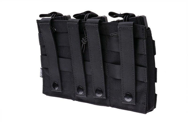Потрійний подсумок Open I для магазинів AK/M4/G36 - black [Primal Gear] (для страйкболу) PRI-19-017402 фото