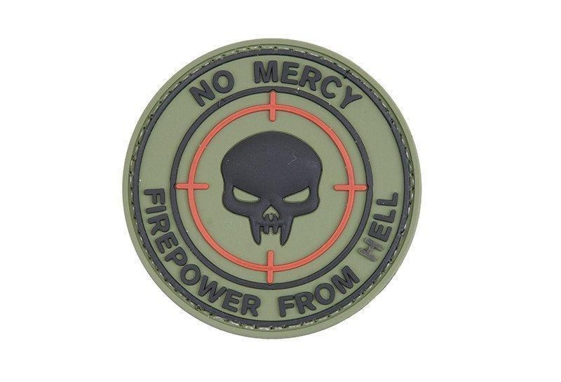 Нашивка 3D - NO MERCY &ndash; KINETIC WORKING GROUP - Olive [GFC Tactical] GFT-30-004687 фото