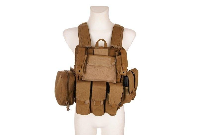 Жилет тактичний (розвантажувальний) типу CIRAS Maritime - tan [GFC Tactical] (для страйкболу) GFT-18-000732 фото