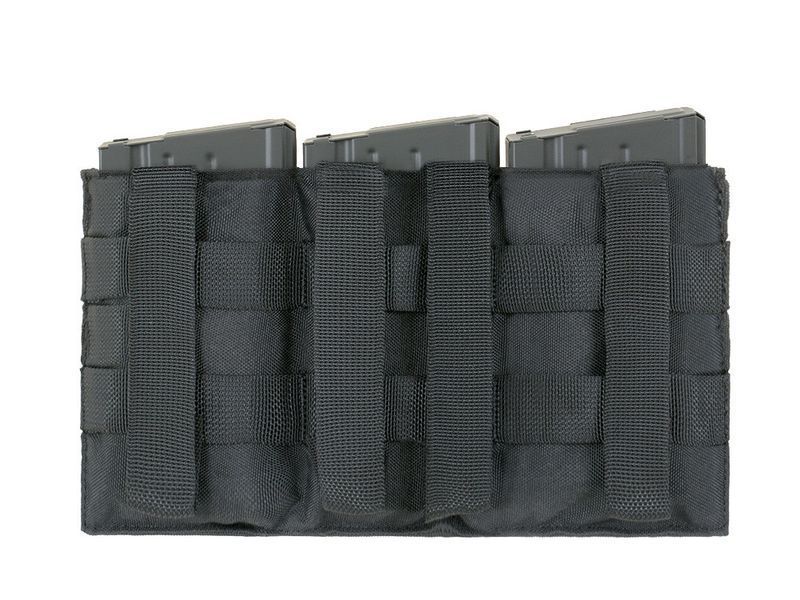 Elastyczna potr&oacute;jna ładownica na magazynki SR25/M14/SCAR-H/HK417 - Black [8FIELDS] (для страйкболу) M51613127-BK фото