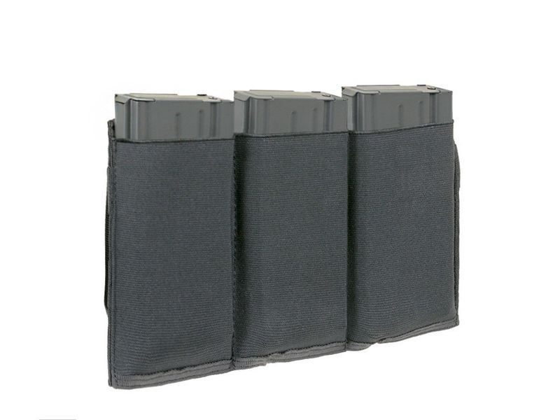 Elastyczna potr&oacute;jna ładownica na magazynki SR25/M14/SCAR-H/HK417 - Black [8FIELDS] (для страйкболу) M51613127-BK фото