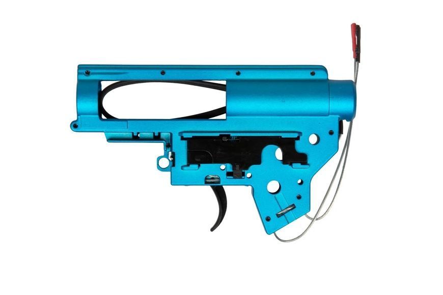 Усиленные стенки gearboxa v.2 с микропереключателем (задняя проводка) [Specna Arms] (для страйкбола) SPE-08-023715 фото