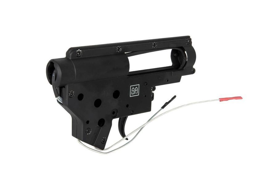 Усиленные стенки gearboxa v.2 с микропереключателем (задняя проводка) [Specna Arms] (для страйкбола) SPE-08-023715 фото