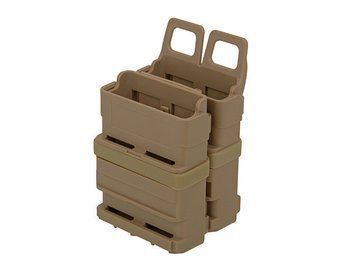 Polimerowa ładownica na 2 magazynki 5.56 - dark earth [FMA] (для страйкбола) TB299 фото