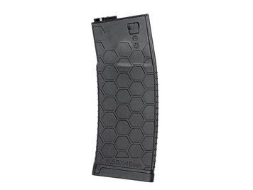 Polimerowy magazynek Flash Hi-Cap na 380 kulek AR15/SCAR16/TAVOR/ARX100 - Black [BattleAxe] (для страйкболу) FBP2343 фото