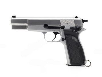 Страйкбольный пистолет Browning Hi Power MK III - Silver [WE] (для страйкбола) WET-02-030882 фото