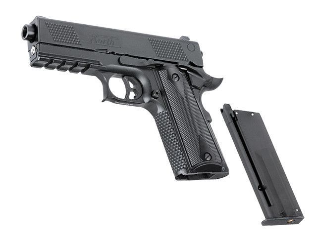Магазин green-gas na 24 кулі для KORTH PRS &mdash; Black [ICS] (для страйкболу) AK-68 фото