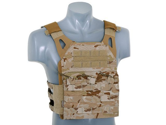 Легкий Jump Plate Carrier с аналогам баллистических пластин - Multicam Arid [Emerson] (для страйкбола) EM7344MCAD фото